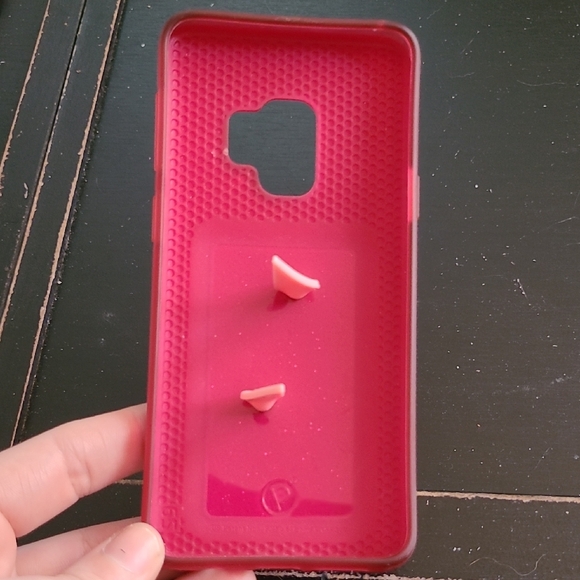 Loopy Case Pink Sparkle Phone Cover Galaxy S9 - Picture 2 of 5